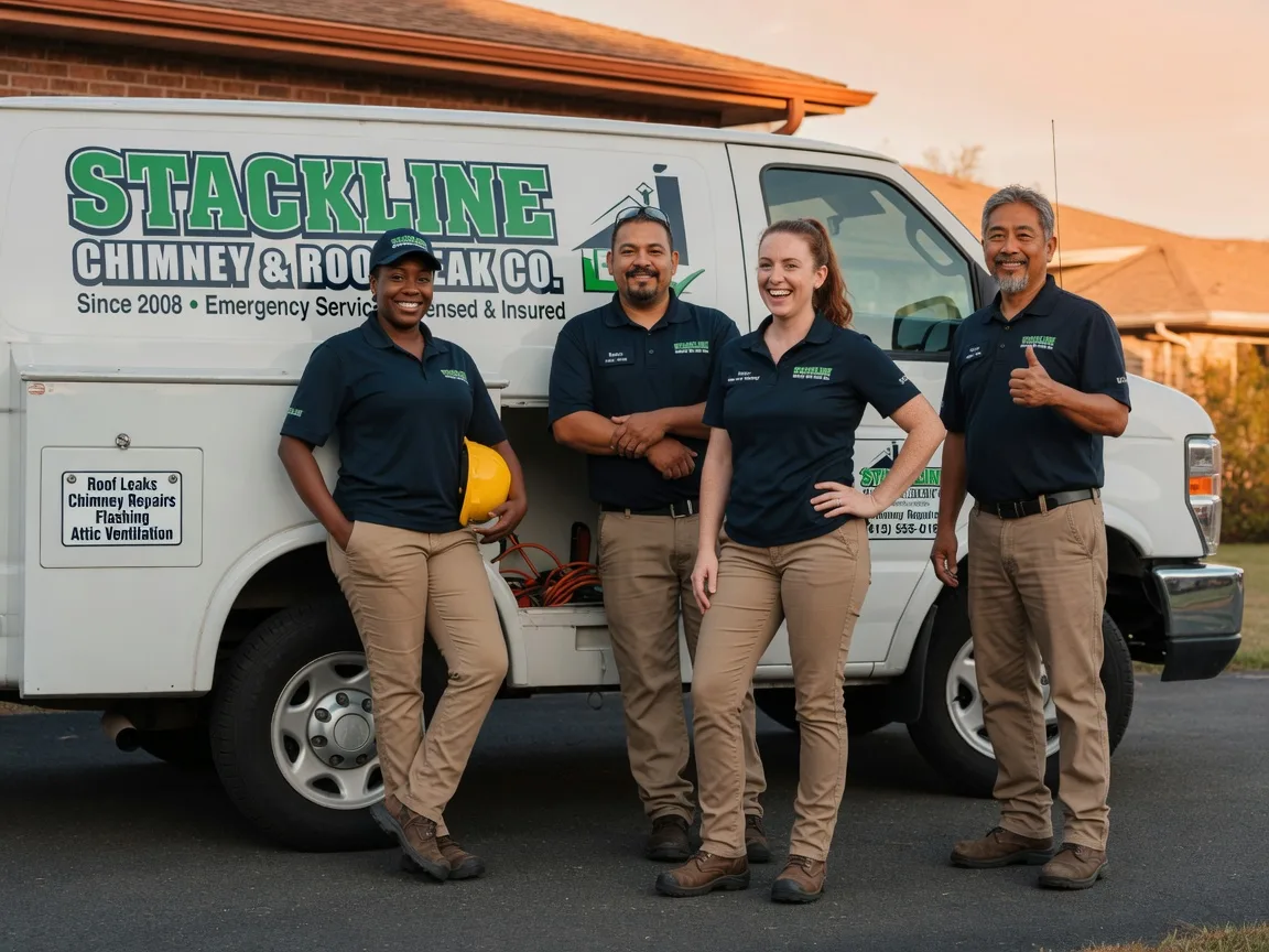 Chimney flashing repair company in Goode, VA